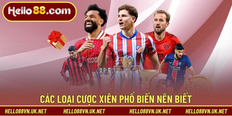 Các loại cược xiên phổ biến nên biết trước khi chơi