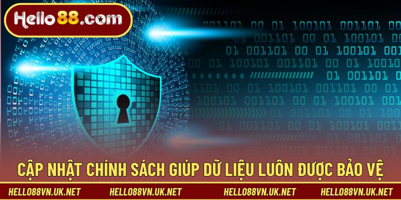 Cập nhật chính sách bảo mật giúp dữ liệu luôn được bảo vệ