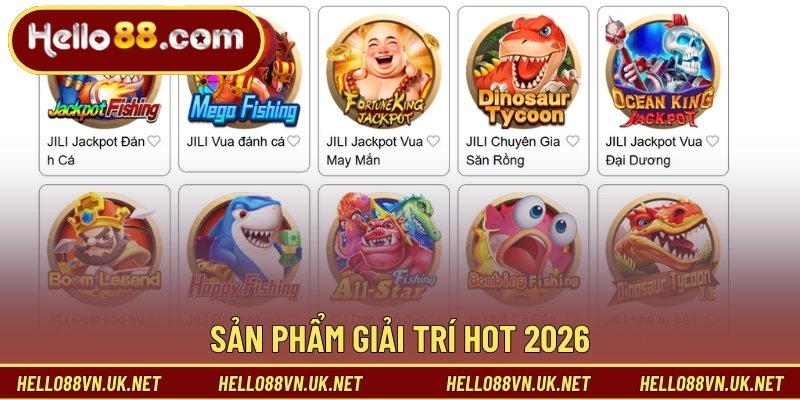 Sản phẩm giải trí hot 2026