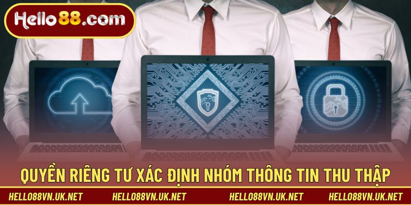 Quyền riêng tư xác định rõ nhóm thông tin được thu thập