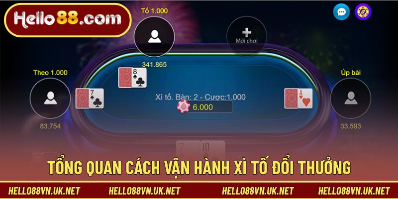 Tổng quan cách vận hành xì tố đổi thưởng cho người mới